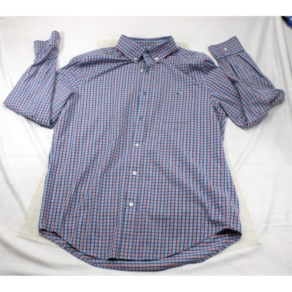 Vineyard Vines Mens Long Sleeve Classic Fit‎ Tucker Shirt M